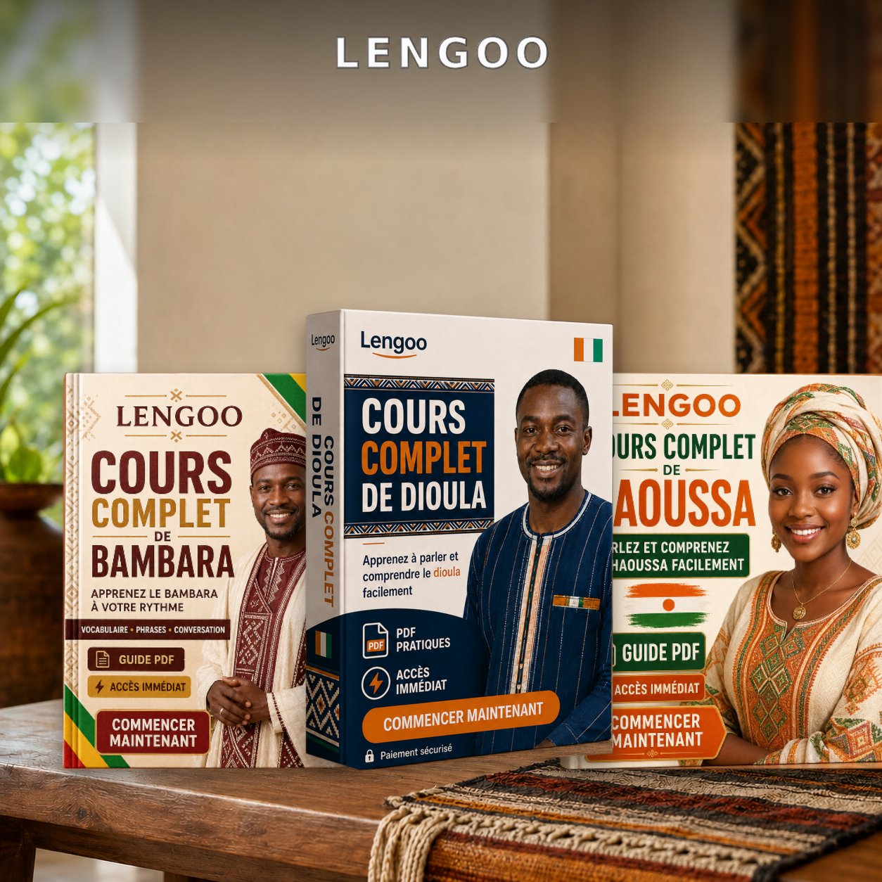 Manuel PDF pour apprendre le Pack Langues d’Afrique de l’Ouest
