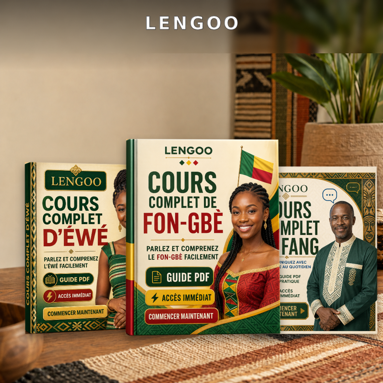 Manuel PDF pour apprendre le Pack Langues & Cultures Africaines